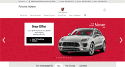 Desktop Screenshot of porscheofjackson.com